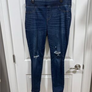 Old Navy distressed jeggings